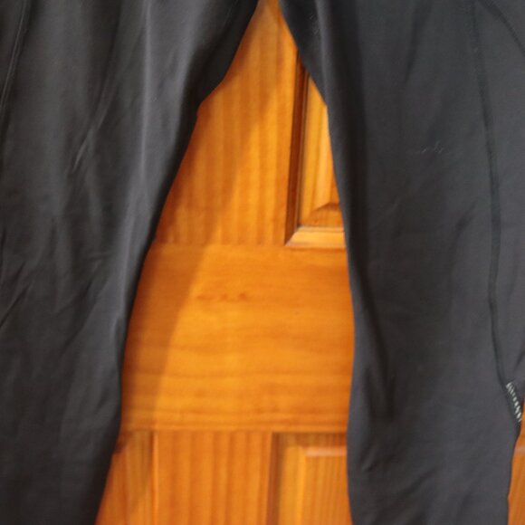 Lululemon Zipper Pockets Mech Stripe Leggings 10 6u3041 - Picture 3 of 11